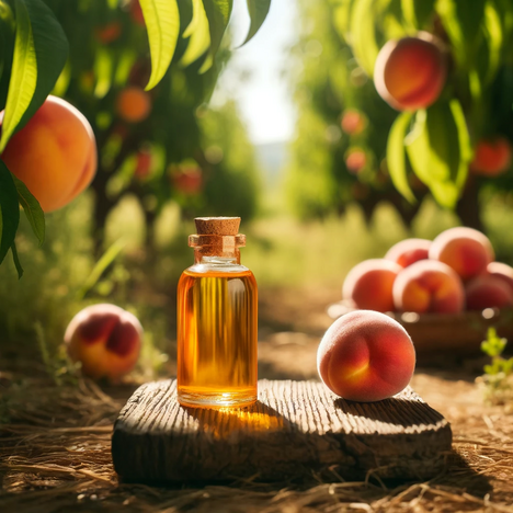 A representation of Peach extract