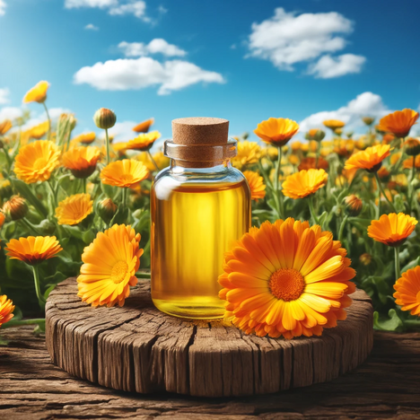 A representation of Calendula oil