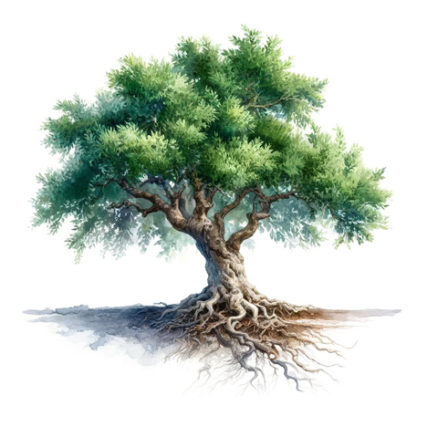 A representation of Argan tree