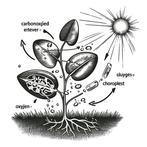 A representation of Photosynthetic bacteria