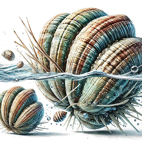 A representation of Barnacle shells