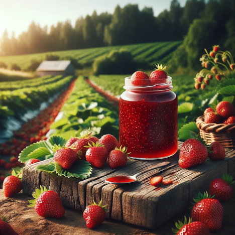 Une représentation de Concentré de fraises