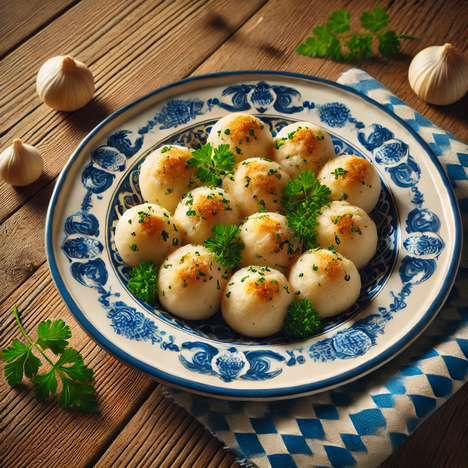 A representation of Bread dumplings