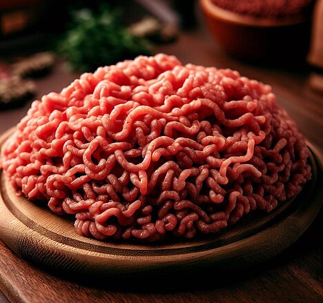 A representation of Minced meat