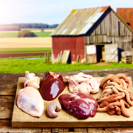 Een weergave van Varkensvlees ingewanden