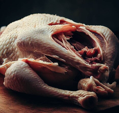 A representation of Poultry carcass