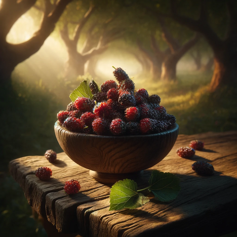A representation of Mulberries