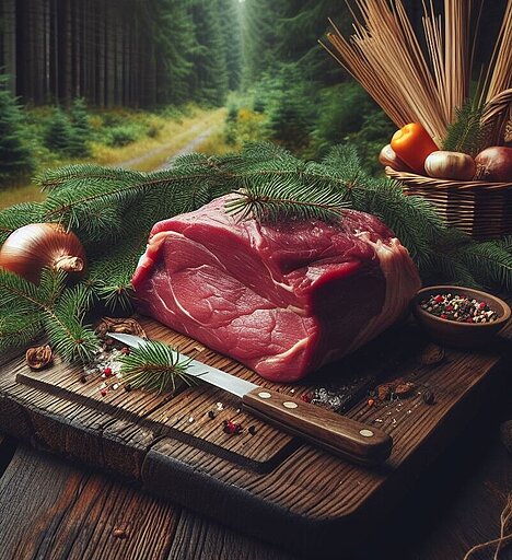 A representation of Buffalo meat