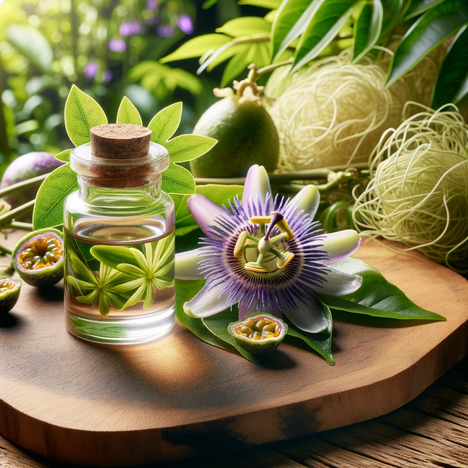 A representation of Passion flower extract