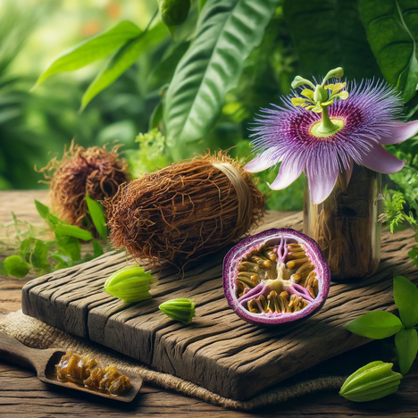 A representation of Passion flower root