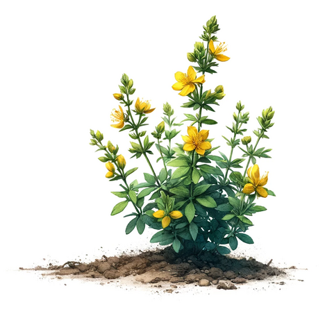 A representation of St. John's wort