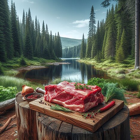 Une représentation de Viande de lièvre