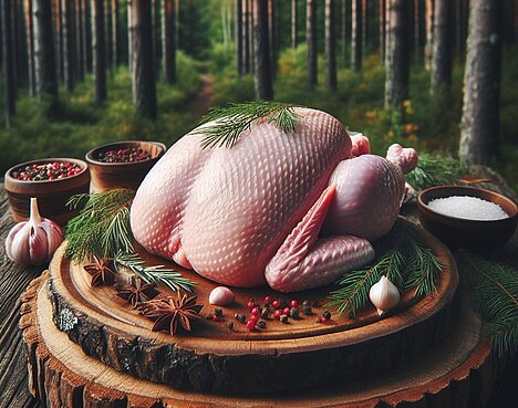 A representation of Turkey protein