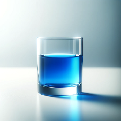 A representation of Methylene blue