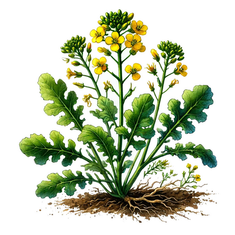 A representation of Field mustard