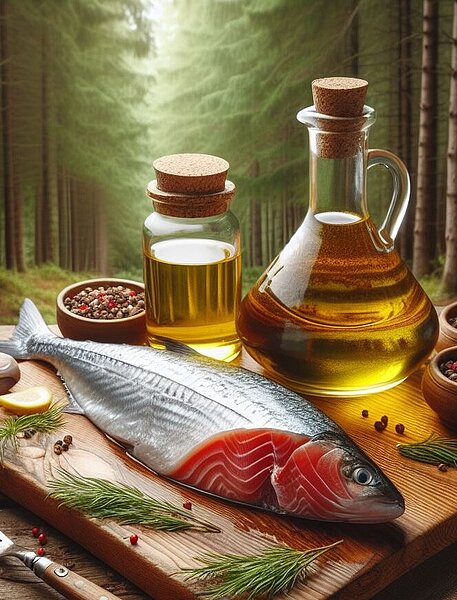 A representation of Fish oil