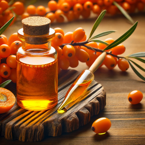 A representation of Sea buckthorn pulp oil