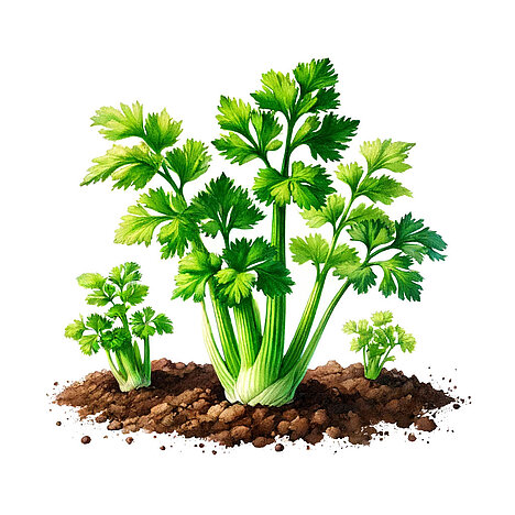 A representation of Celery root