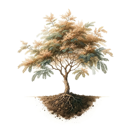 A representation of Acacia tree