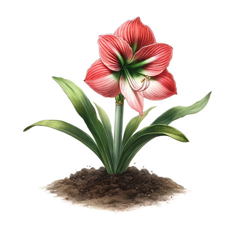 Een weergave van Amaryllis