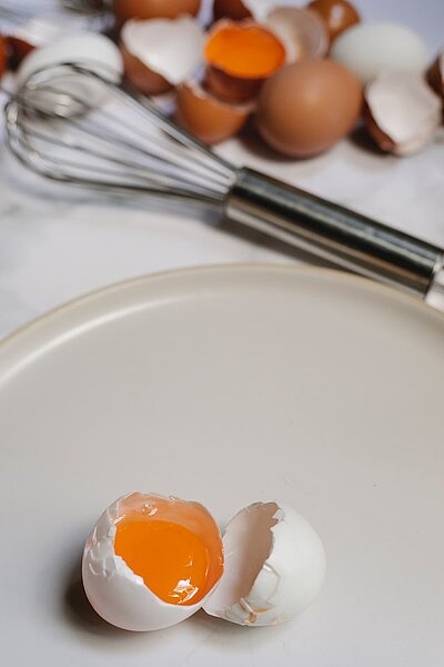 A representation of Egg yolk powder