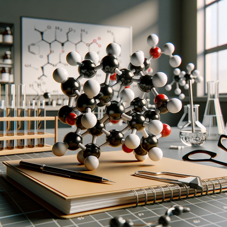 A representation of Myristic acid