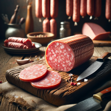 A representation of Mortadella