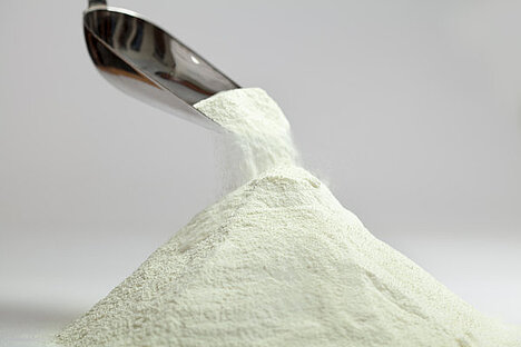A representation of Skimmed milk powder