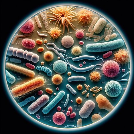 A representation of Bifidobacterium bifidum