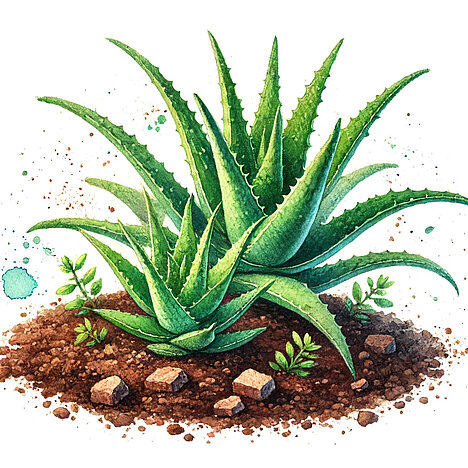 A representation of Aloe