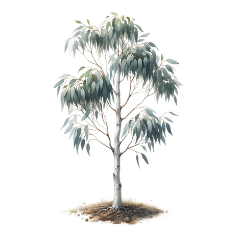 Een weergave van Eucalyptus