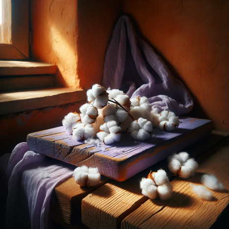 A representation of Cotton fiber