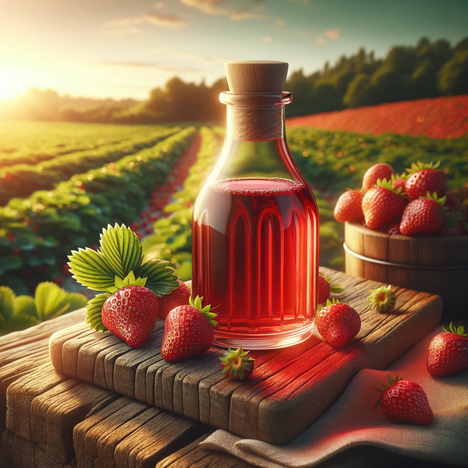 A representation of Strawberry extract