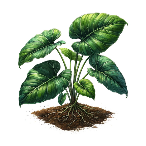 A representation of Philodendron