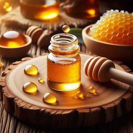 A representation of Royal jelly