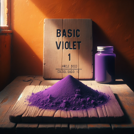 A representation of Methyl violet