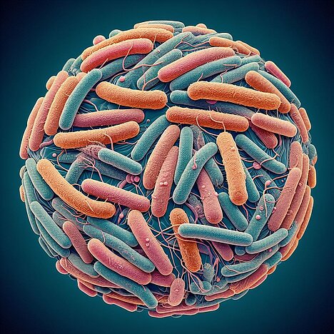 A representation of Bacillus subtilis