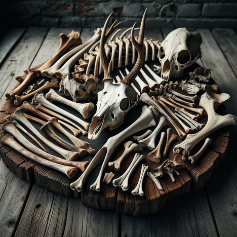 A representation of Deer bone