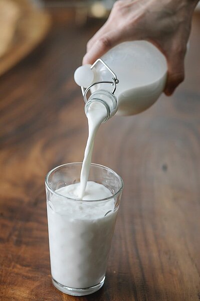 Een weergave van Melk
