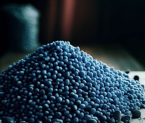A representation of Blue grain