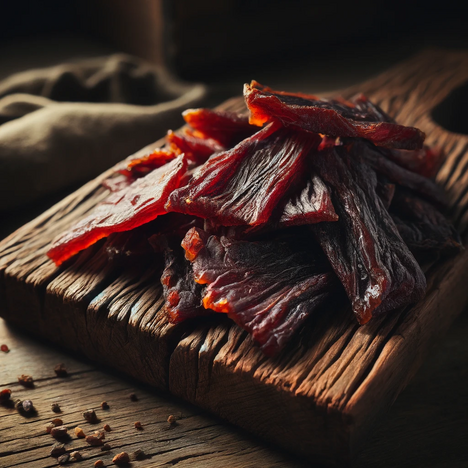 A representation of Lamb dried meat