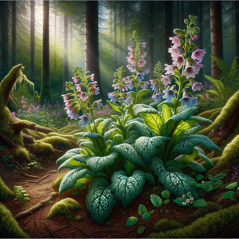 A representation of Lungwort