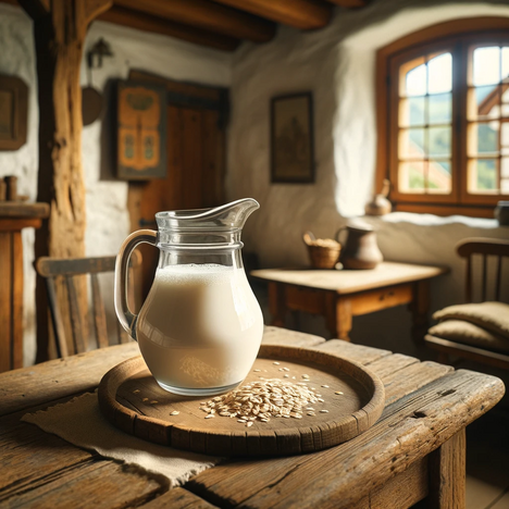 A representation of Oat milk