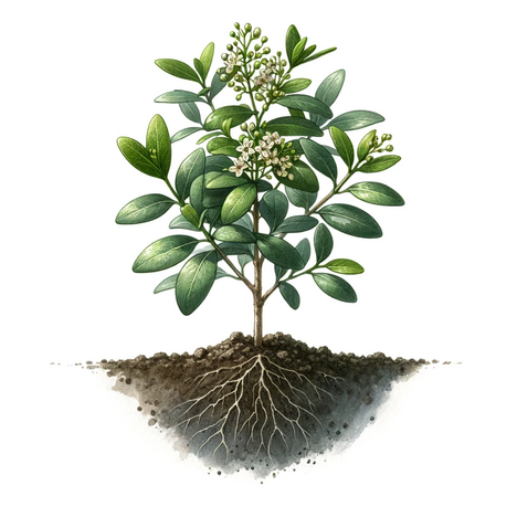 A representation of Common privet