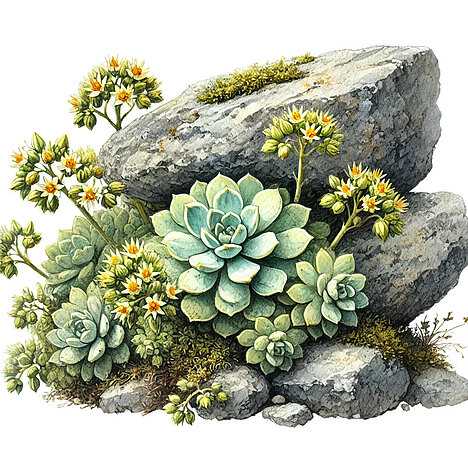 Una rappresentazione di Sedum