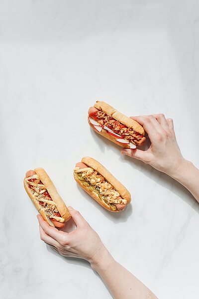 A representation of Hot dog