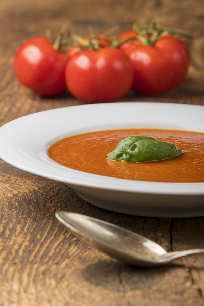 A representation of Tomato soup