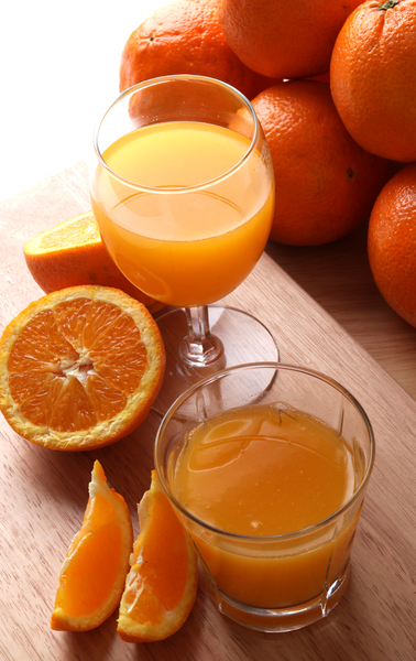 A representation of Orange juice